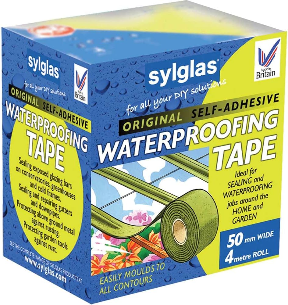 SYLWT506 Original Waterproofing Tape - 75mm x 4m, Green
