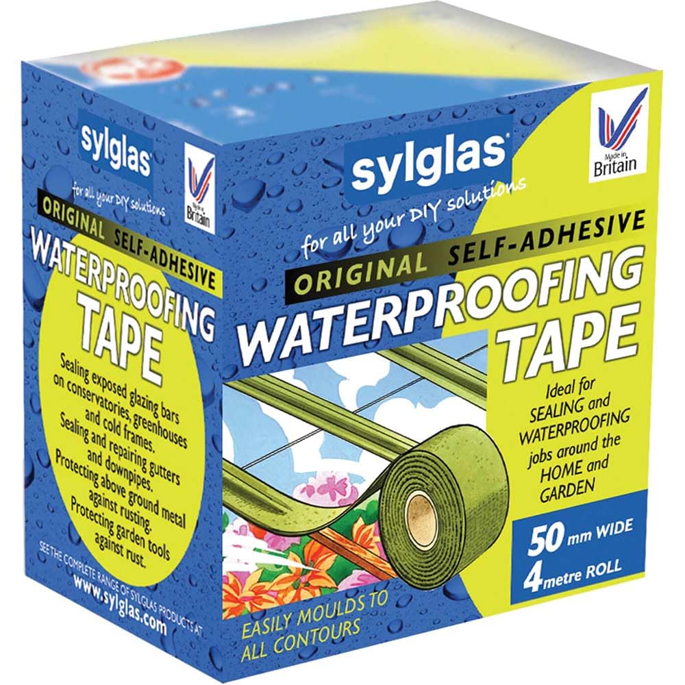 SYLWT506 Original Waterproofing Tape - 75mm x 4m, Green