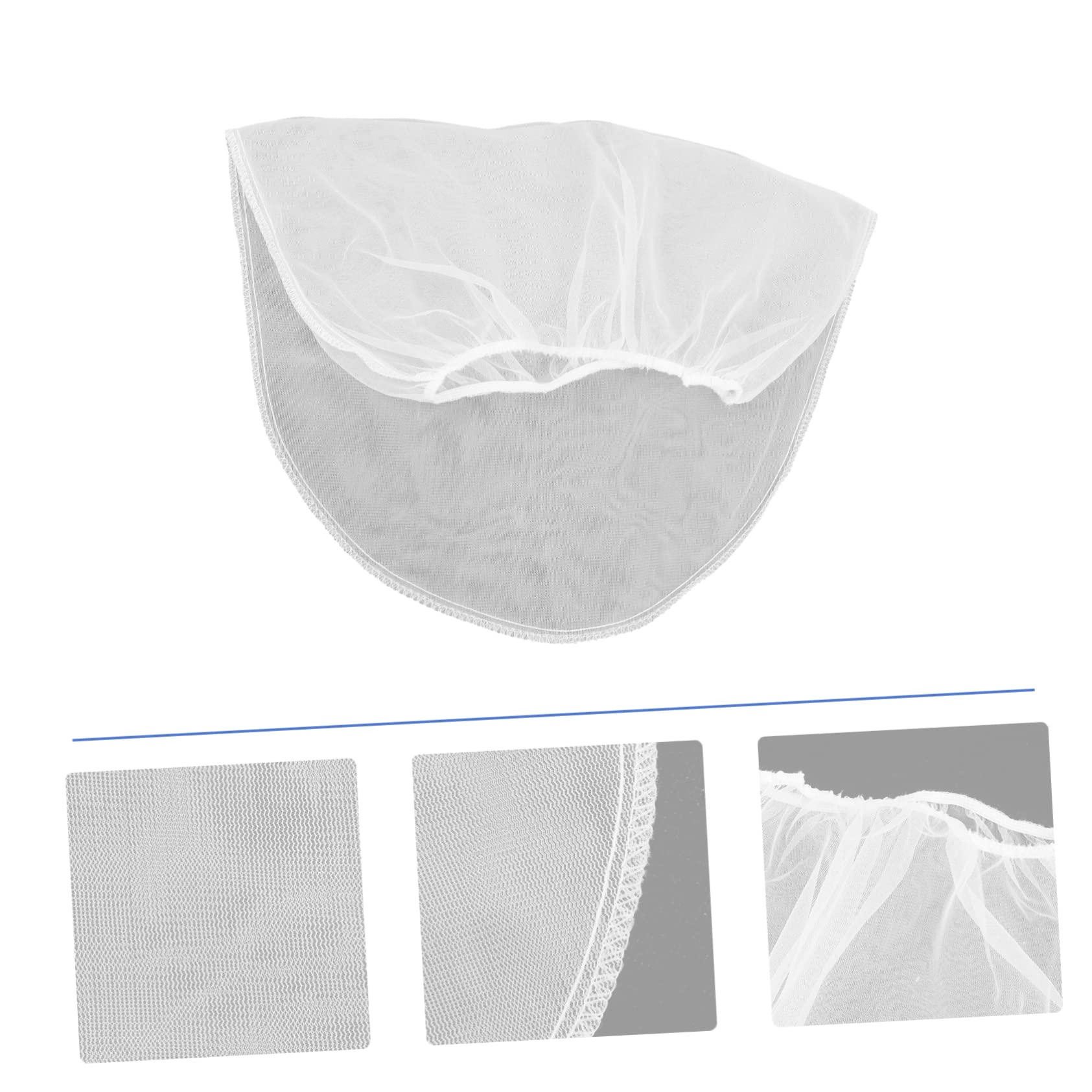 BRIGHTFUFU Elastic Mesh Bag Strainer Fine Mesh Professional Paint Bag for Aquarium Pool