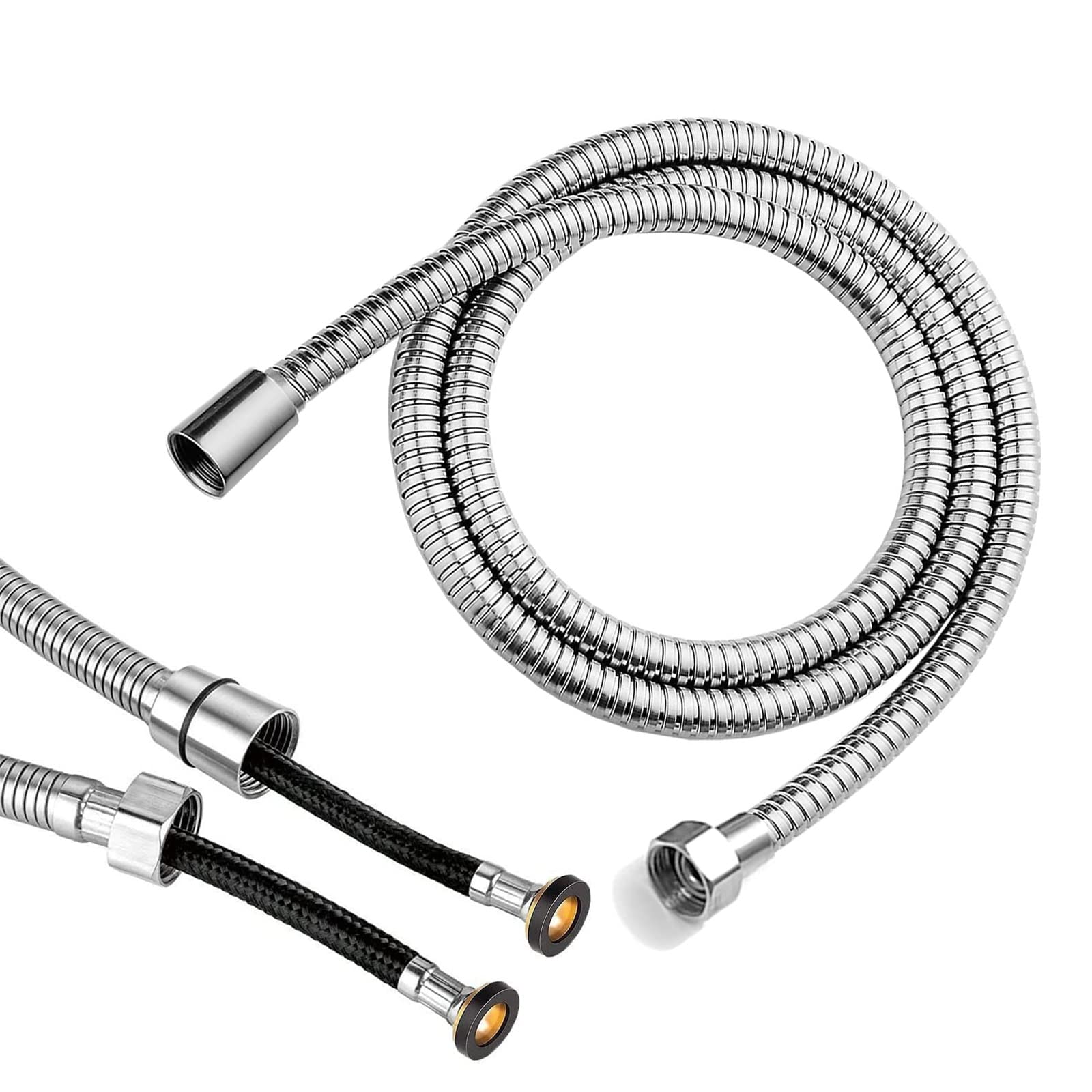 Shower Hose Replacement, 59 Inches (150cm) Cord Extra Long Stainless ...