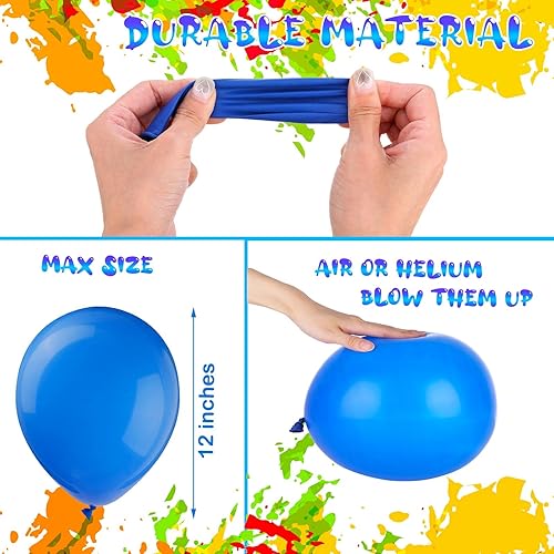 Miniatura 2 de Yahenda 1700 globos surtidos de 12 pulgadas, globos de látex arcoíris coloridos para fiestas, cumpleaños, suministros de baby shower, decoración de