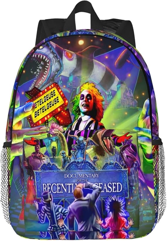 Horror Movie Backpack Beetle Horror Juice Travel Laptop