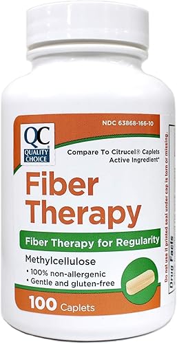 Miniatura 2 de Quality Choice Terapia de Fibra para Regularidad Metilcelulosa 500 mg 100 Comprimidos Paquete de 6