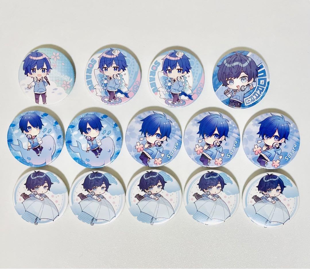そらる缶バッジメモカ まとめ売り｜バッジ/ピンバッジ 