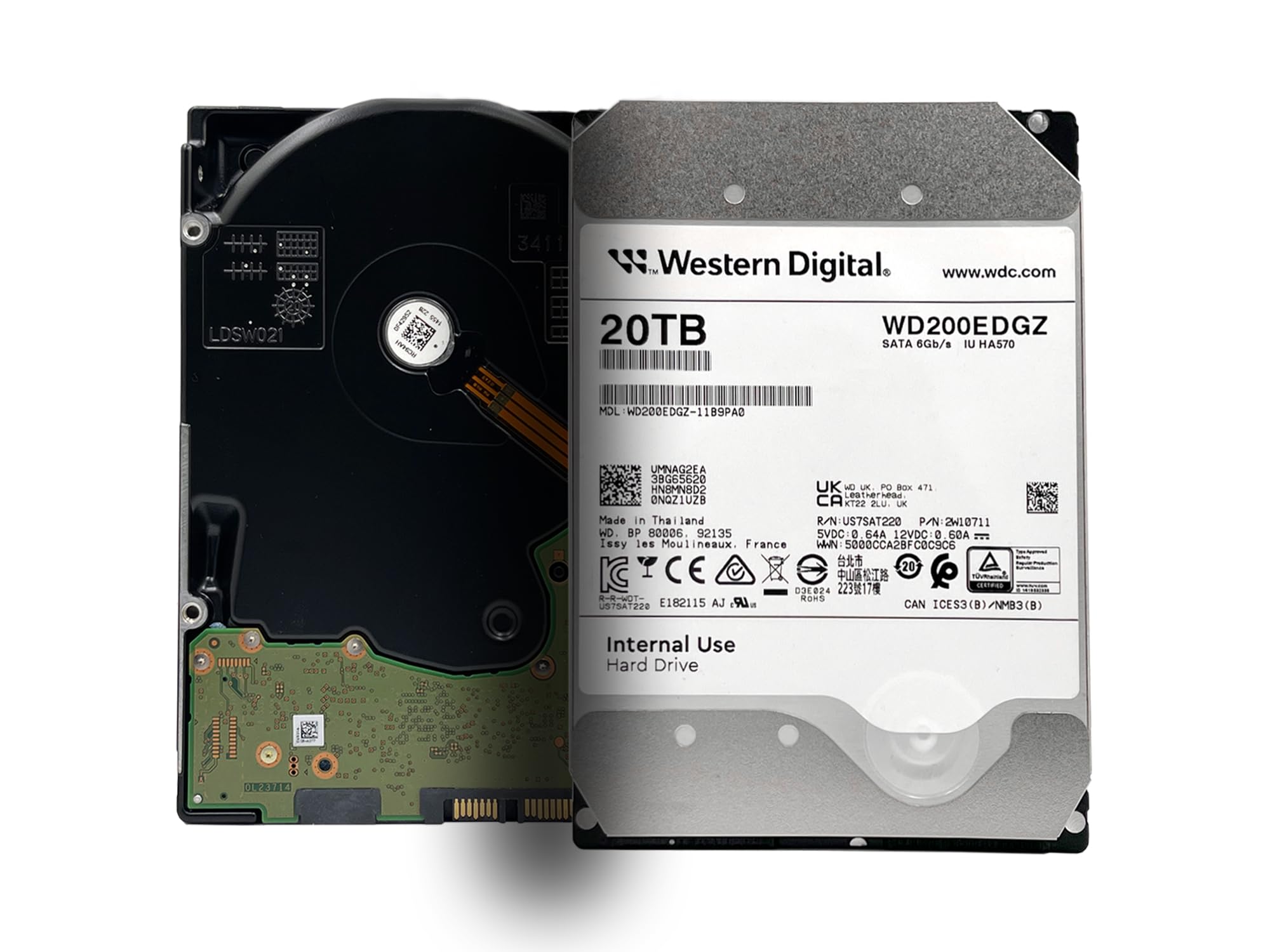 Amazon.com: Western Digital WD Ultrastar 20TB Internal Hard Drive
