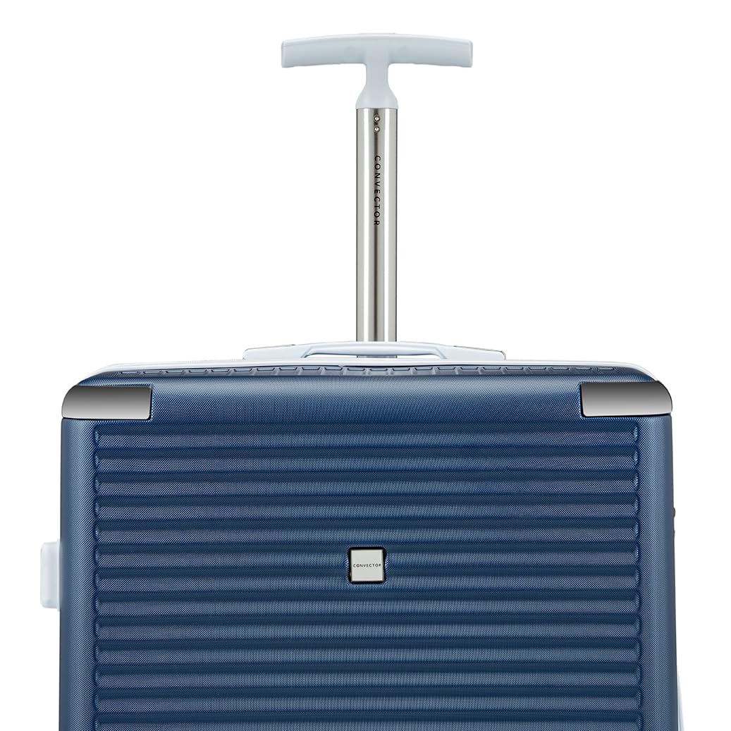 Convector Set 3 Trolley Da Viaggio, Valigie Rigide in Tre Dimensioni Con Ruote Girevoli a 360°, Lucchetto TSA e Struttura in ABS Doppio Strato, Antigraffio e Antiurto