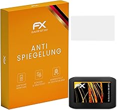 atFoliX Displayfolie kompatibel mit Garmin Zumo 396 LMT-S Schutzfolie, entspiegelnde und stoßdämpfende FX Folie (3X)
