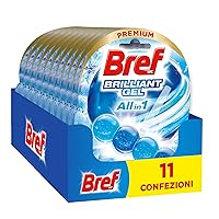 Bref Brilliant WC Forza Artica, 11 pezzi