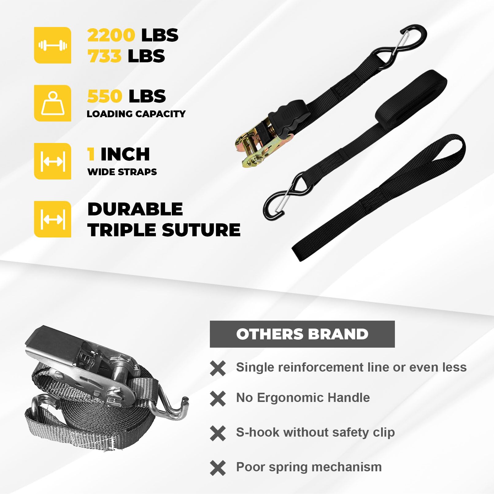 Heavy Duty Motorcycle Hitch Carrier | 400LB Capacity, Anti-Tilt Lock, Aluminum & Steel Build | Includes Ramp & Straps