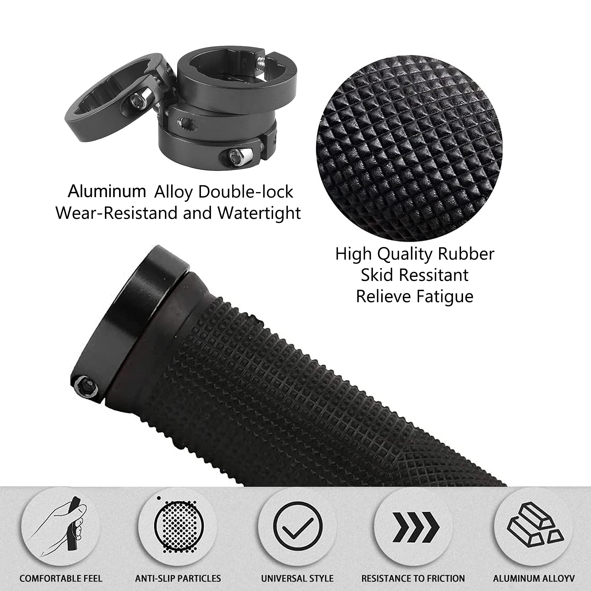 Marque Poignées De Guidon BMX MTB – Poignées Sans Bride (vert