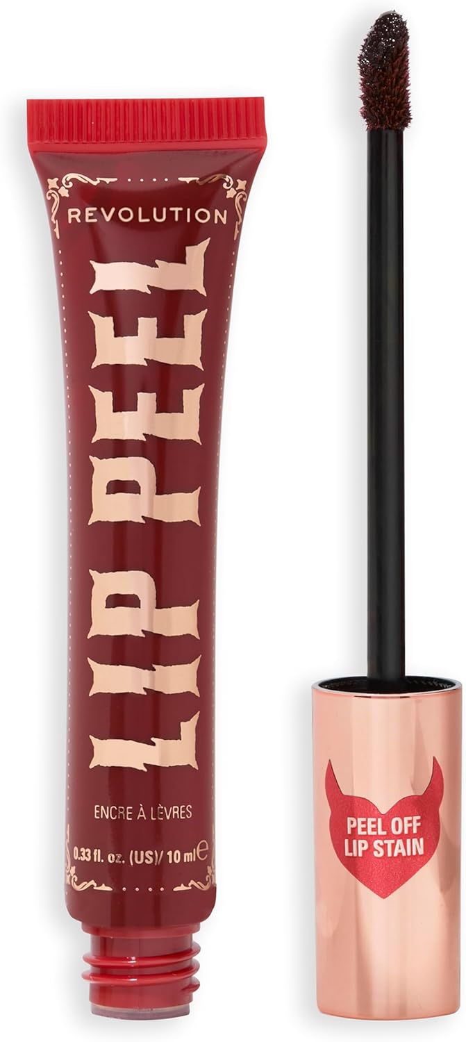 Revolution Beauty Truly Sinful Peel Off Lip Stain Rood, Langdurige Halloween Lippenmake-up, Vegan & Dierproefvrij