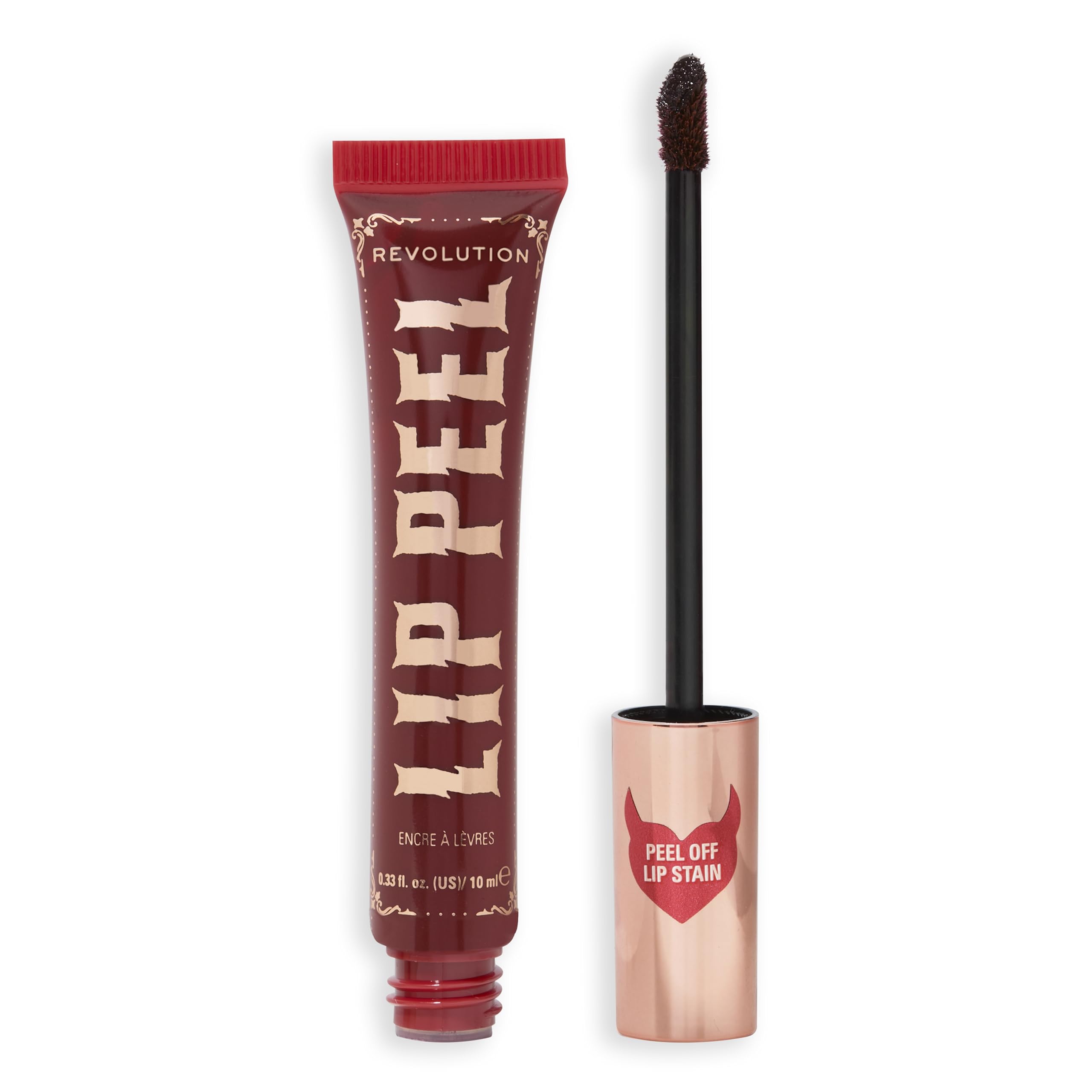Revolution Beauty Truly Sinful Peel Off Lip Stain Red, Long-Lasting, Halloween Lip Costume Makeup, Vegan & Cruelty-Free