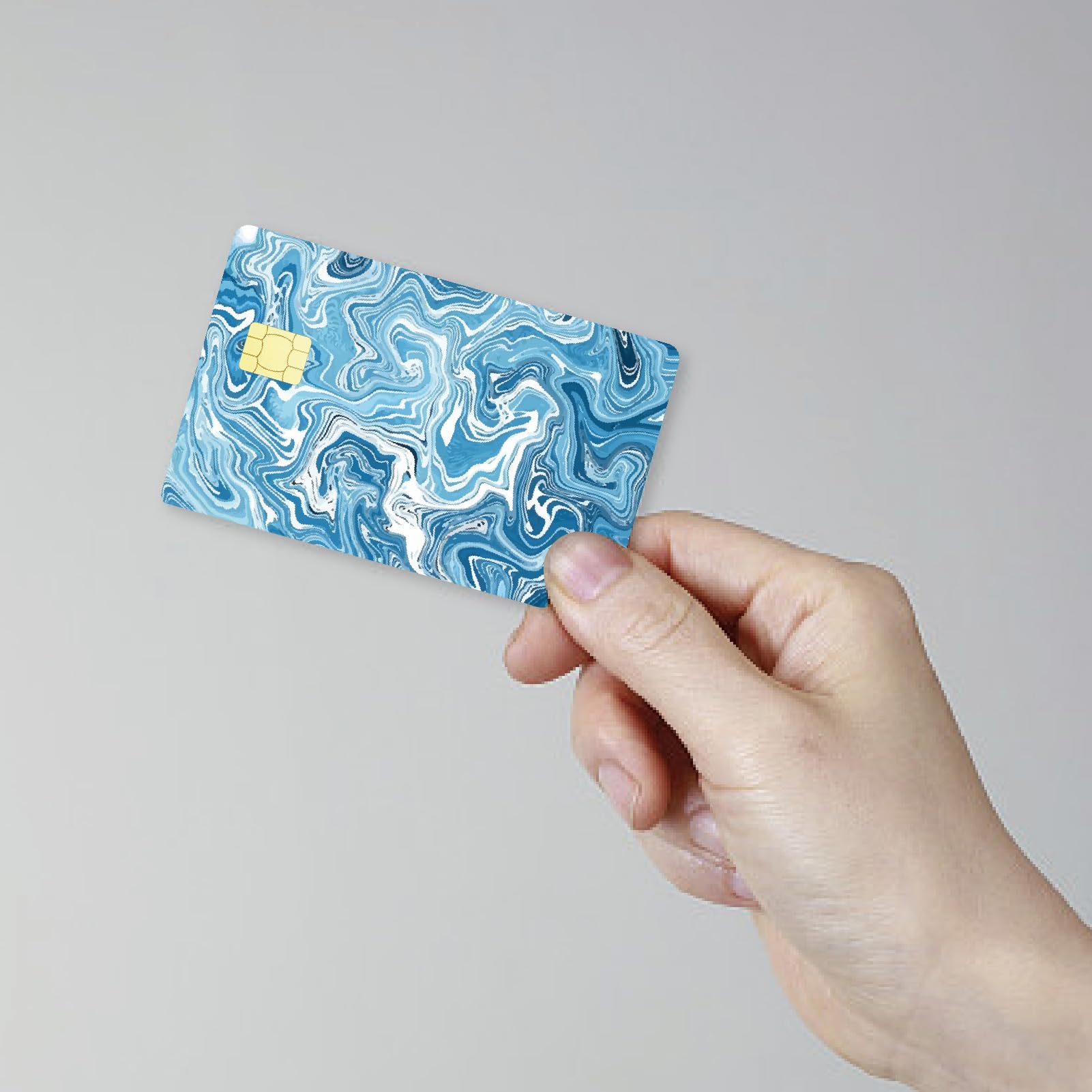 Adesivi Per Carte Di Credito CREATCABIN - 4 Pezzi Con Design Stella Lucida - Foto 12