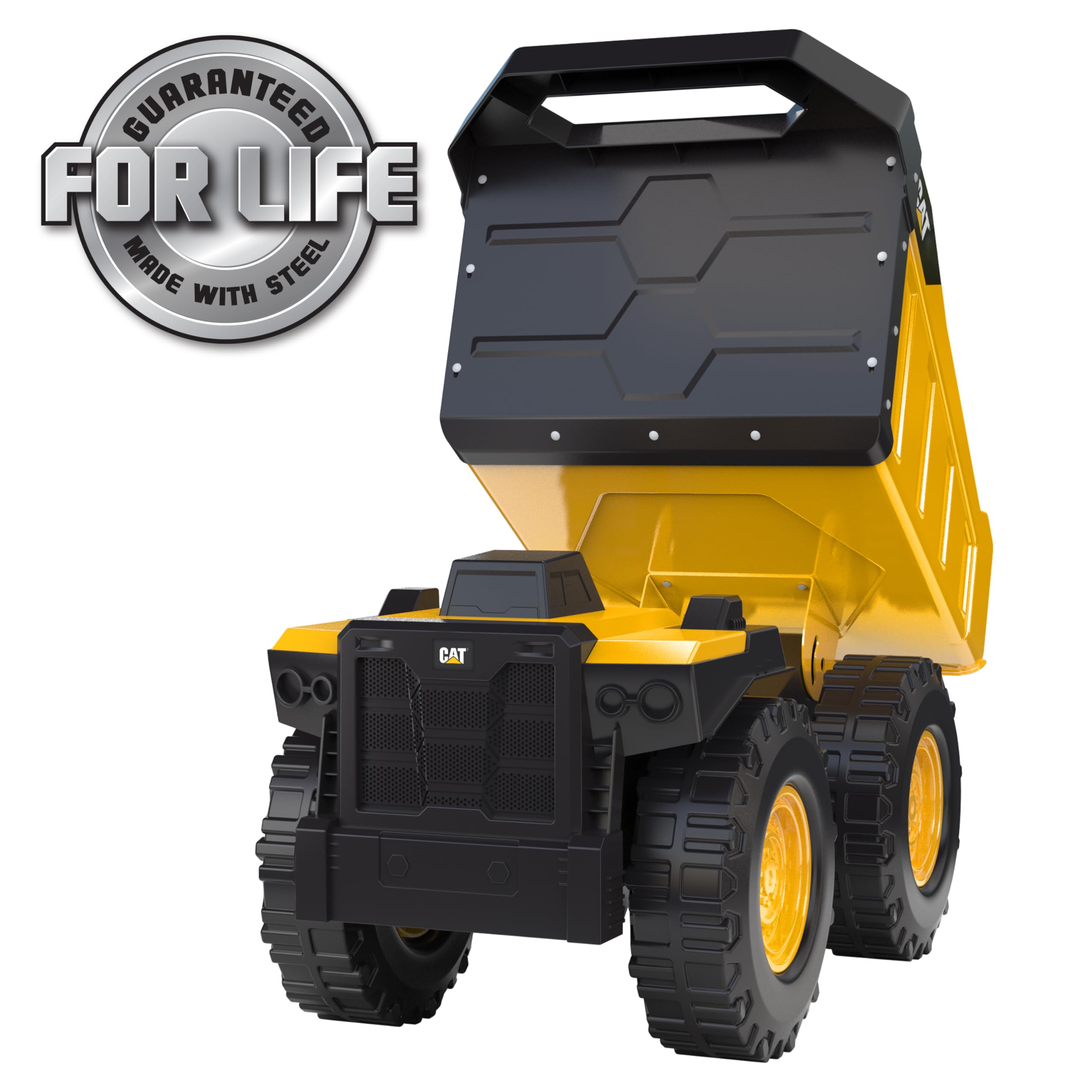 Caterpillar 82415 - Camion con cassone ribaltabile in acciaio 51 cm garantito a vita