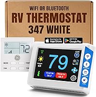 Vista 21 de MICRO-AIR - Termostato digital EasyTouch con WiFi o Bluetooth, programable y confiable, termostato Dometic para autocaravana, exteriores