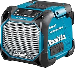 Makita DMR203 Li-ion 10-8V/12V Max CXT / 14.4V /18V LXT Job Site Speaker with Bluetooth - Batteries and Charger Not Included