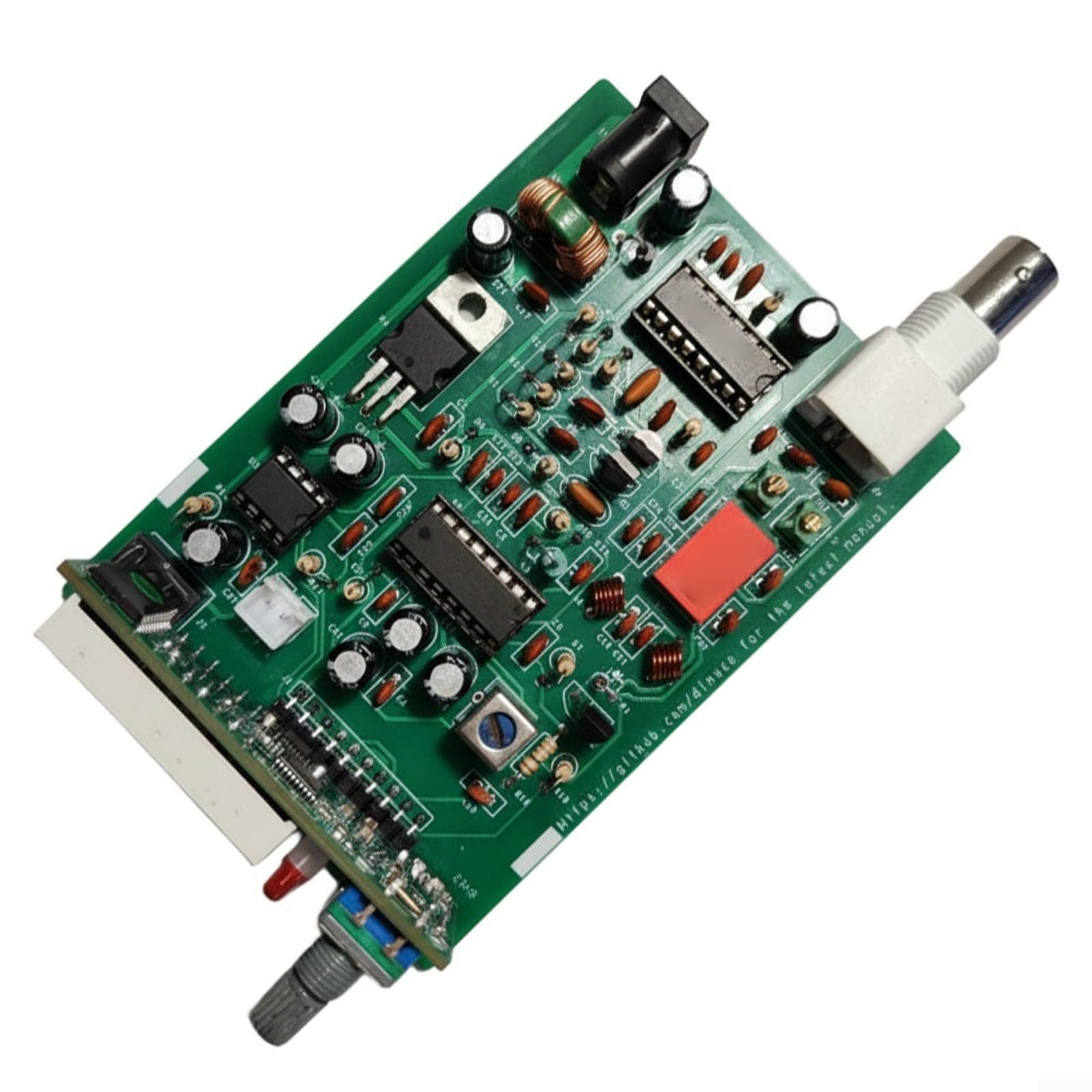 Kit récepteur PLL R20 pour radio FM 88-108 MHz et AM 118-136 MHz, kit radio DIY avec microcontrôleur STC8H1K17, design super hétérodyne pour les amateurs d'aviation, boîtier 71 x 100 mm