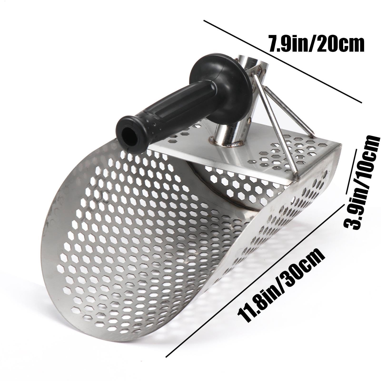Pala de para detección de metales – Pala de para detección de metales, detector de metales, pala de búsqueda de metales, herramienta de detección de metales robusta, búsqueda del tesoro | Accesorios de detección de metales, herramienta de detección de met