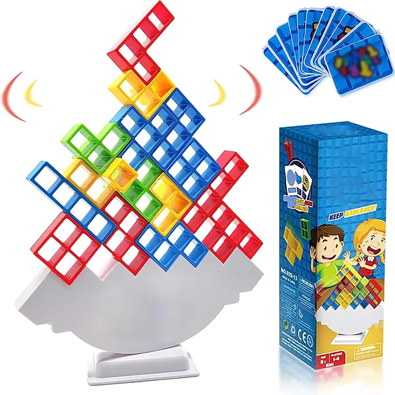 STALKLENE Yamajifactory Game, Team Tower Game for Kids