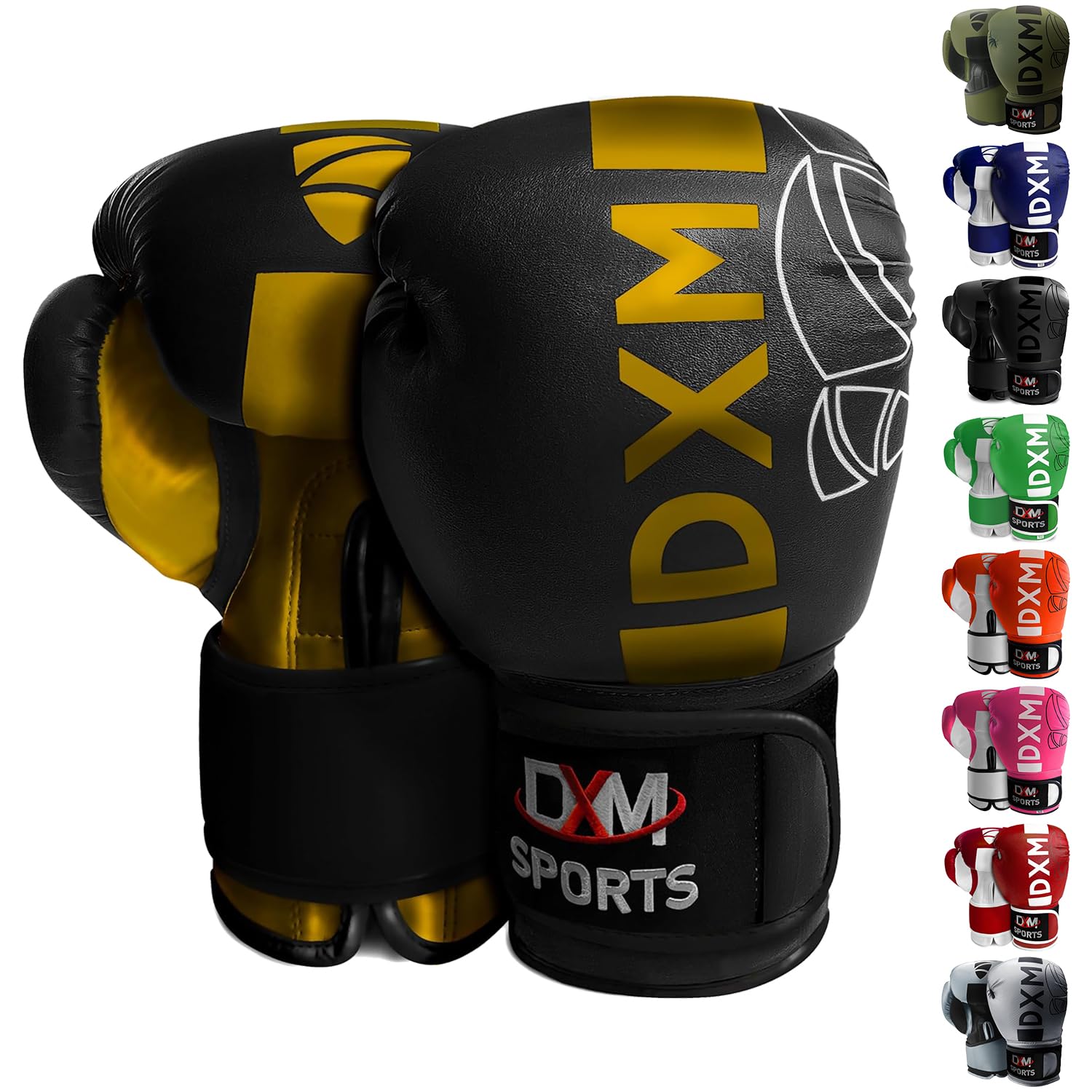 Boxhandschuhe für Männer & Frauen, Boxtrainingshandschuhe, Kickboxhandschuhe, Sparringhandschuhe, schwere Tasche, Workout-Handschuhe für Boxen, Kickboxen, Muay Thai, MMA