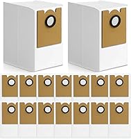 Vista 1 de Paquete de 16 bolsas de polvo M2 Plus compatibles con Lefant M2 Pro M2S Pro M2 Plus Robot Bolsas de vacío 2.6L de gran capacidad Bolsas resistentes