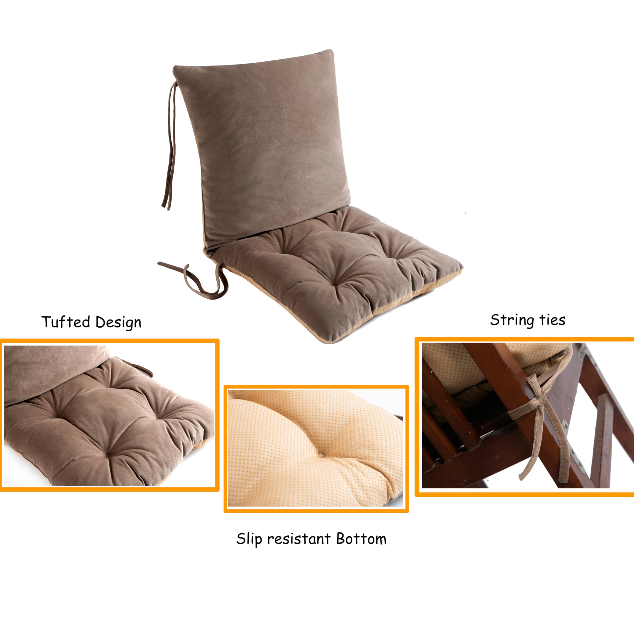 Cojín ortopédico de espalda baja para aliviar el dolor lumbar extra grande, cojín de asiento antideslizante para sofá, cama, almohada de lectura con correas de extensión ajustables para tumbona
