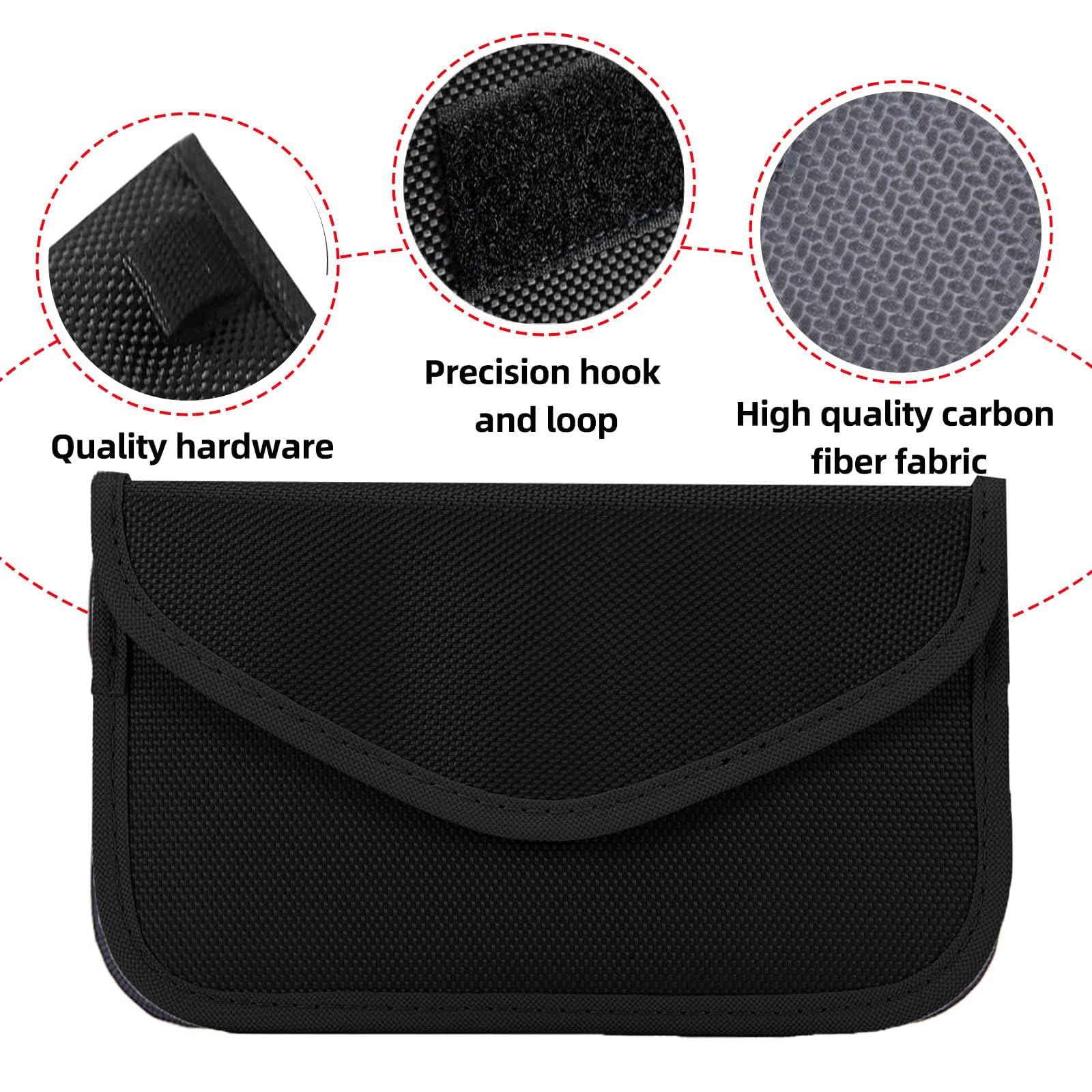 FOVNOT Gabbia di Faraday & 2 Faraday Bag per Chiavi Keyless | Custodia Anti- Furto con Schermatura RFID/Telepass (Kit 3-in-1 FOVNOT Gabbia di Faraday & 2 Faraday Bag per Chiavi Keyless | Custodia Anti- Furto con Schermatura RFID/Telepass (Kit 3-in-1