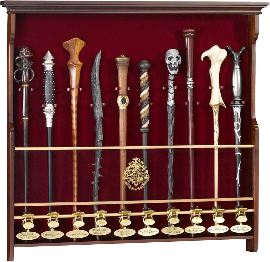 Noble collection harry potter dieci bacchette per caratteri non incluse multicolore NN8010