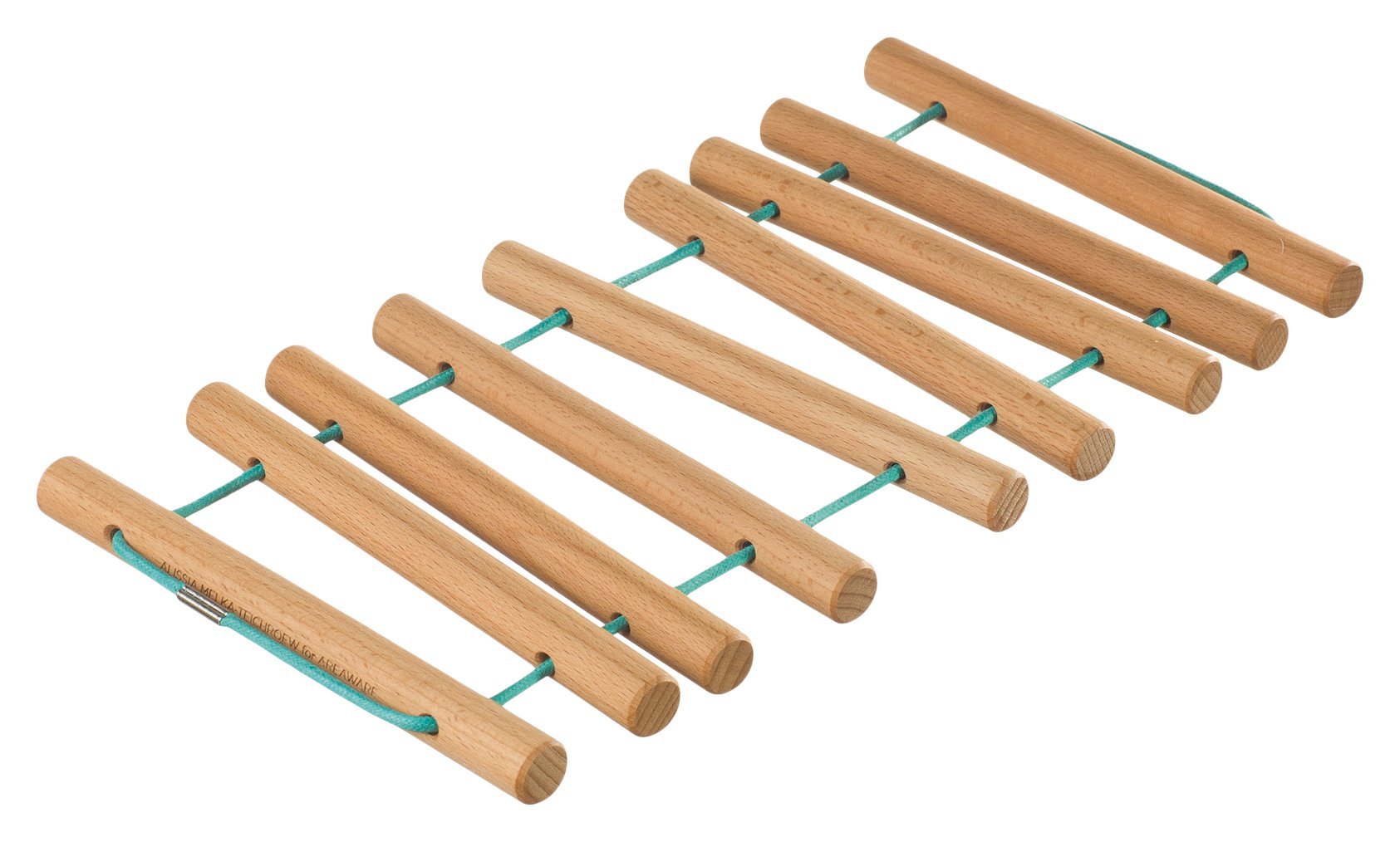 Areaware Dessous de plat AW26 en bois, multicolore