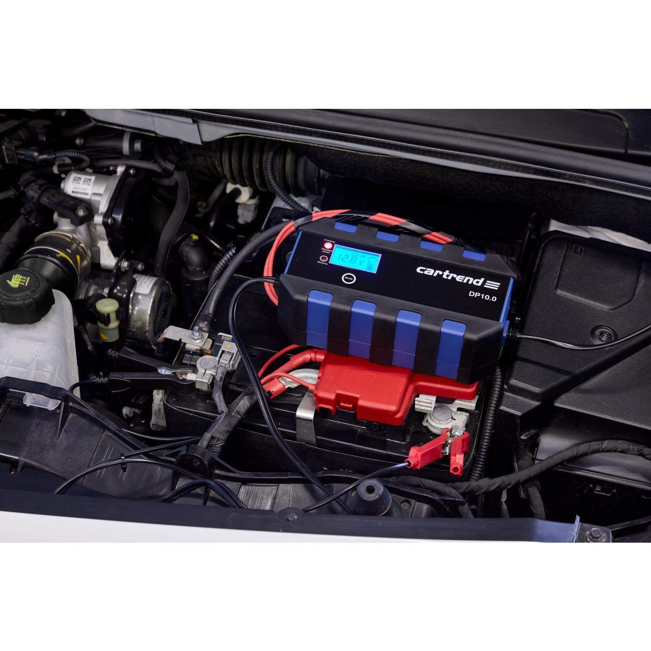 Cartrend Chargeur De Voiture DP 10.1 Pour Fonction De Démarrage Automatique Après Panne De Courant, Sans Entretien, Plomb-acide, GEL, EFB