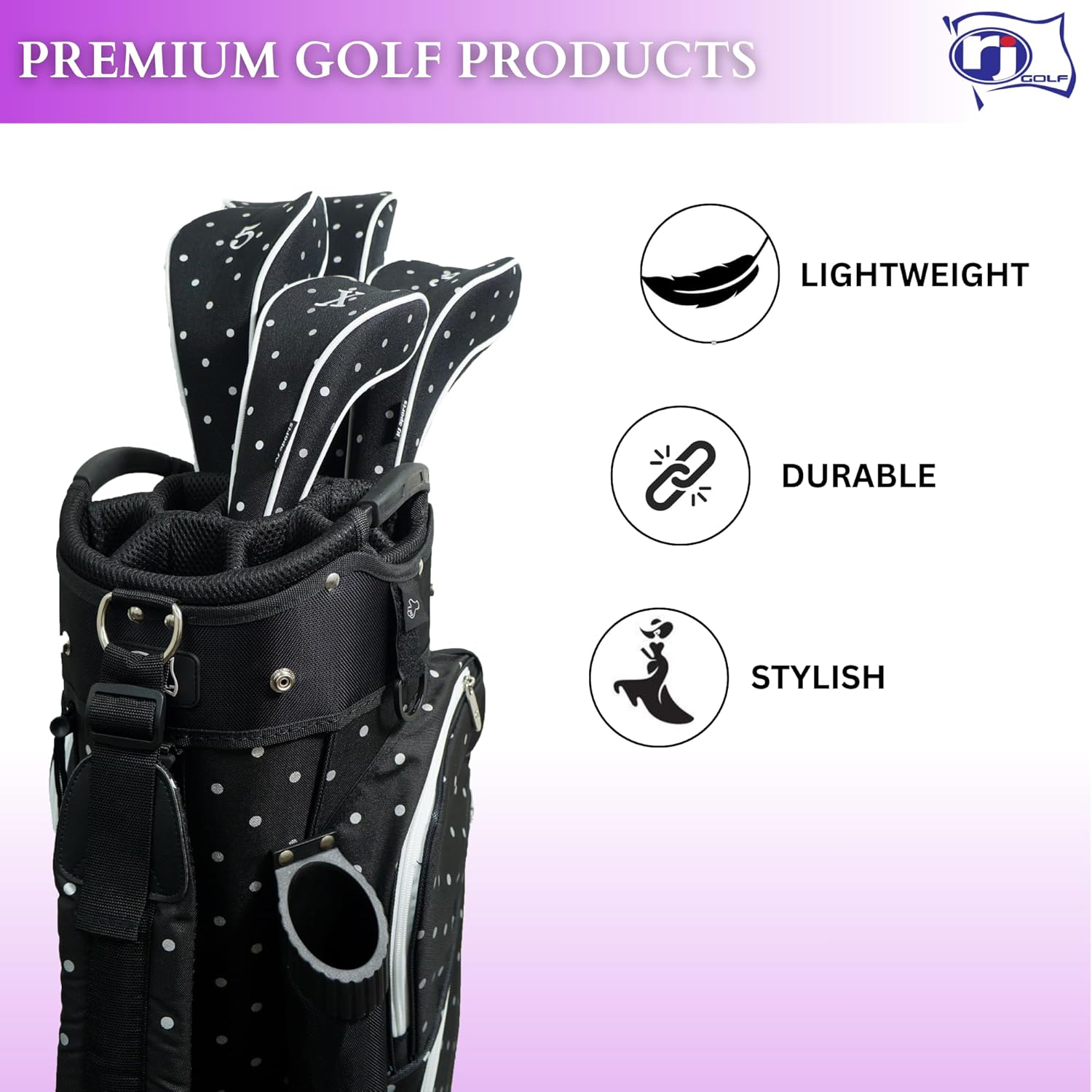 RJ Sports Women's Golf Headcovers