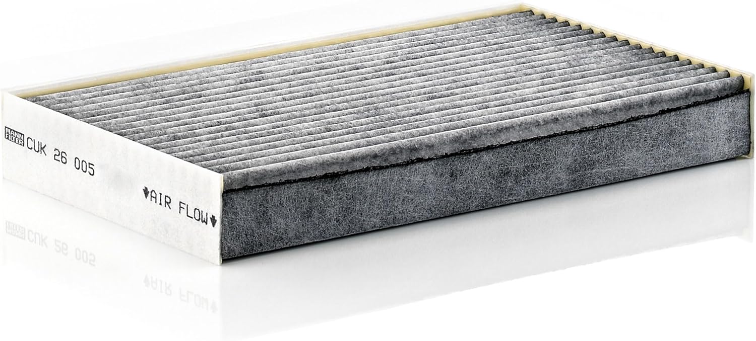 CUK26005 MANN-FILTER CABIN AIR FILTER CHARCOAL