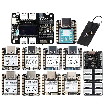 Xiao Esp32C3 Esp32C6 Esp32S3 Sense Nrf52840 Ble Ra4M1 Rp2350 Seeeduino Samd21G1 Rp2040 Expansion Board Grove Shield