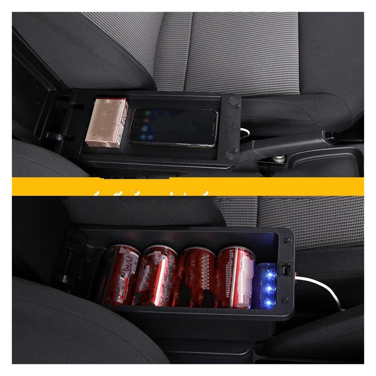 Boîte D'accoudoir Voiture Accessoires Rangement Détails Intérieurs