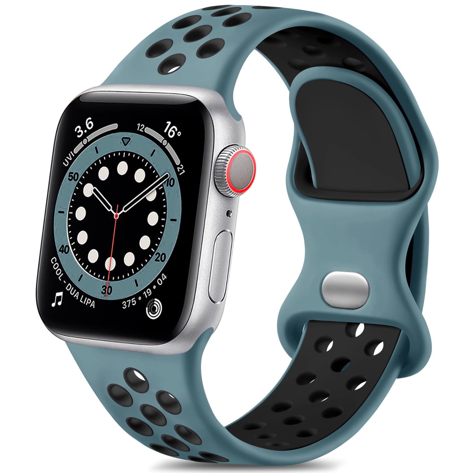 Lerobo Sport Band for Apple Watch Bands 44mm 45mm 46mm 42mm 49mm Men Women — Amazon image 19