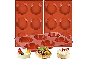 3-Pack Silicone Egg Mold Muffin Pans - Non-Stick Egg Molds