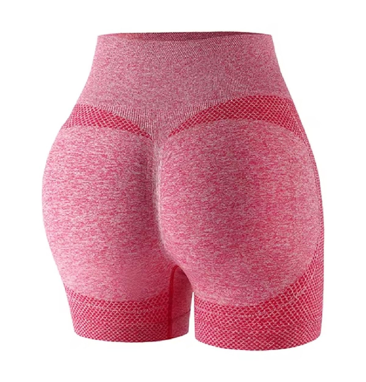 Women's High Waist Yoga Pants with Elastic Closure Solid Pattern Gym Shorts Butt Lift Shapewear Athletic Tummy Control for Women (in, Numeric, S, Regular, Red)