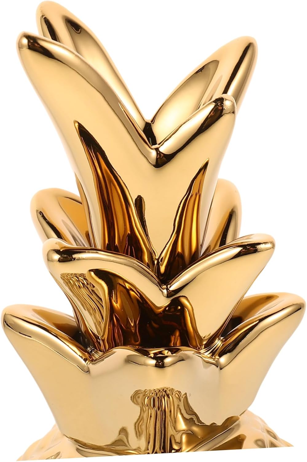 Ceramic Pineapple Tray for Jewelry and Keys Decor Fun Pineapple Shaped Dish for Living Room and Party Decorations Multi-functional Organizer