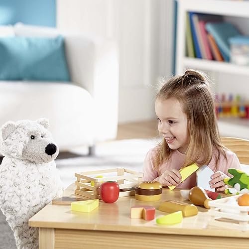 Miniatura 7 de Melissa & Doug - Carrito de compras y grupos de alimentos Melissa & Doug