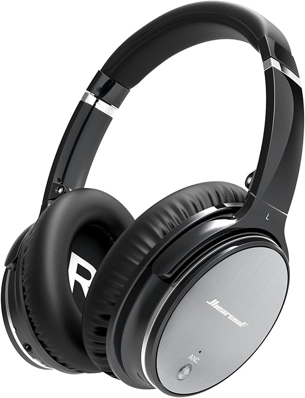 Active Noise Cancelling Headphones, LinkWitz Bluetooth Headset with Bluetooth 4.1, Bass Boost, Hi-Fi Stereo, Built-in Mic and Hi-Fi Stereo, Atp-X (Black)