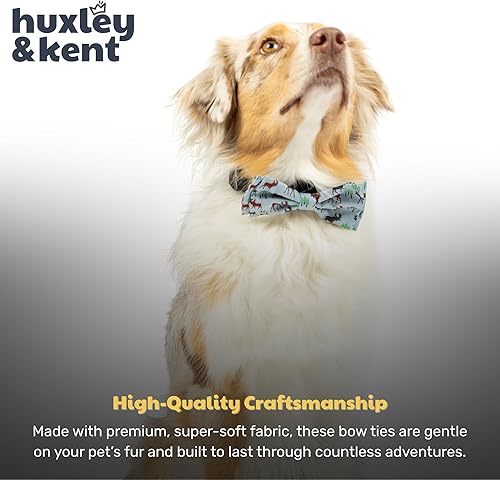 Miniatura 7 de Huxley & Kent Pajarita para mascotas  Alce boscoso (extragrande)  Accesorio para el collar de pajarita  Divertidas pajaritas para perros y gatos