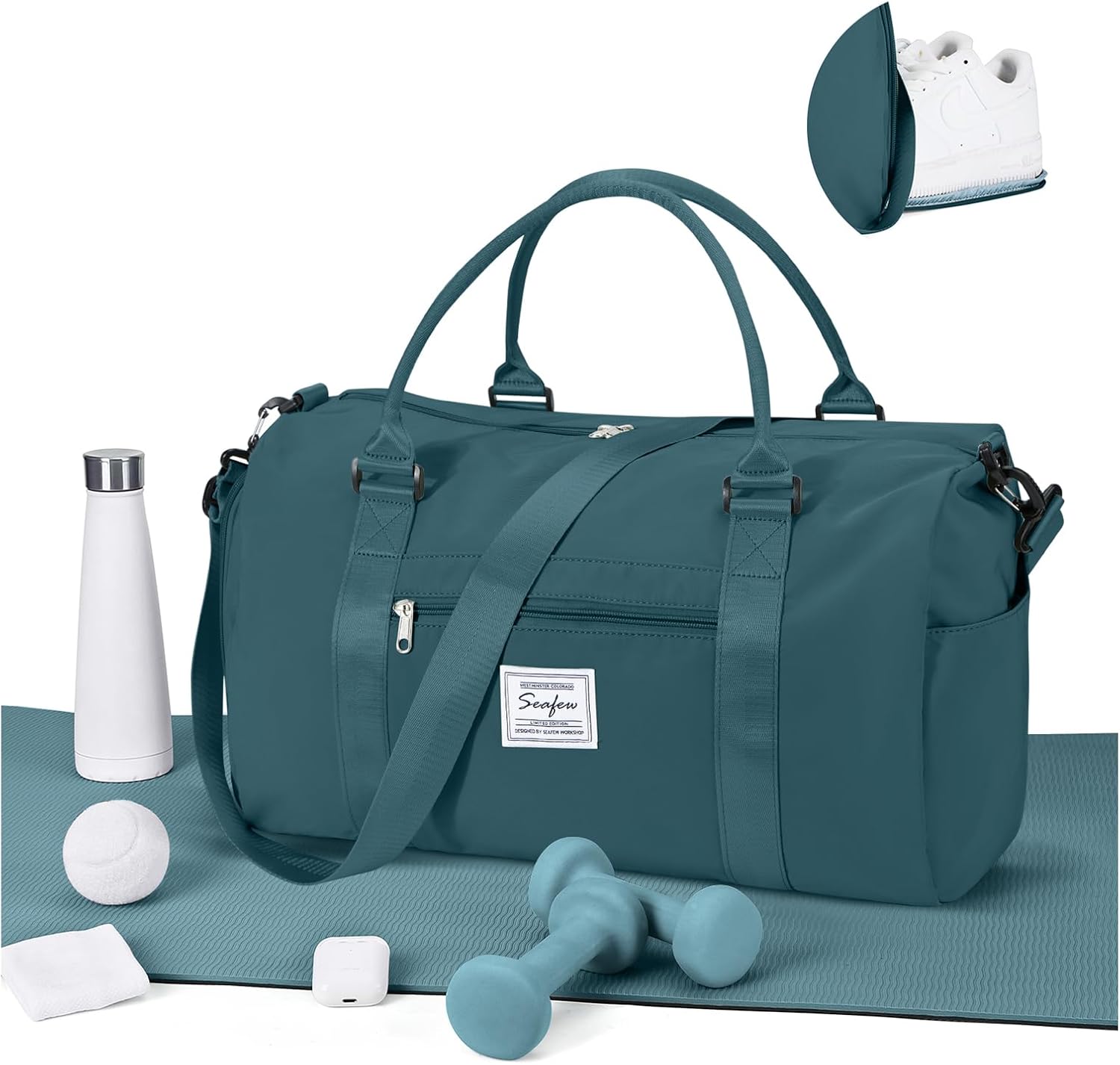 Waterproof Gym Bag with Shoes Compartment and Wet Bhutan Ubuy