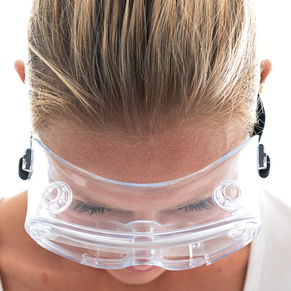 FRANZ MENSCH 10 Stück Hygostar Schutzbrille, belüftet | PVC, transparent, Einheitsgröße, 10x1 Stück, Karton, Schutzbrille, Arbeitsschutzbrille, Sicherheitsbrille