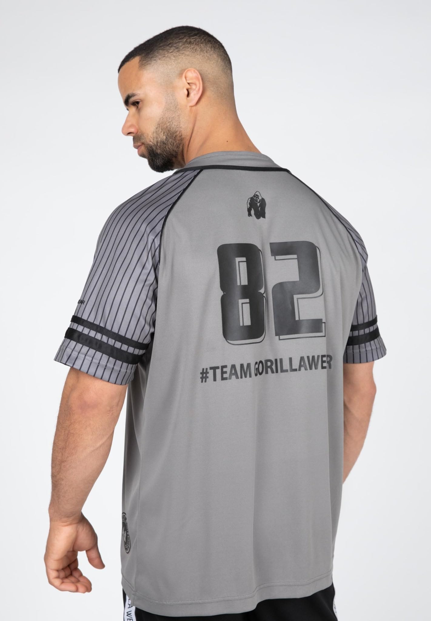 Gorilla Wear Jersey 82 Baseball Gris