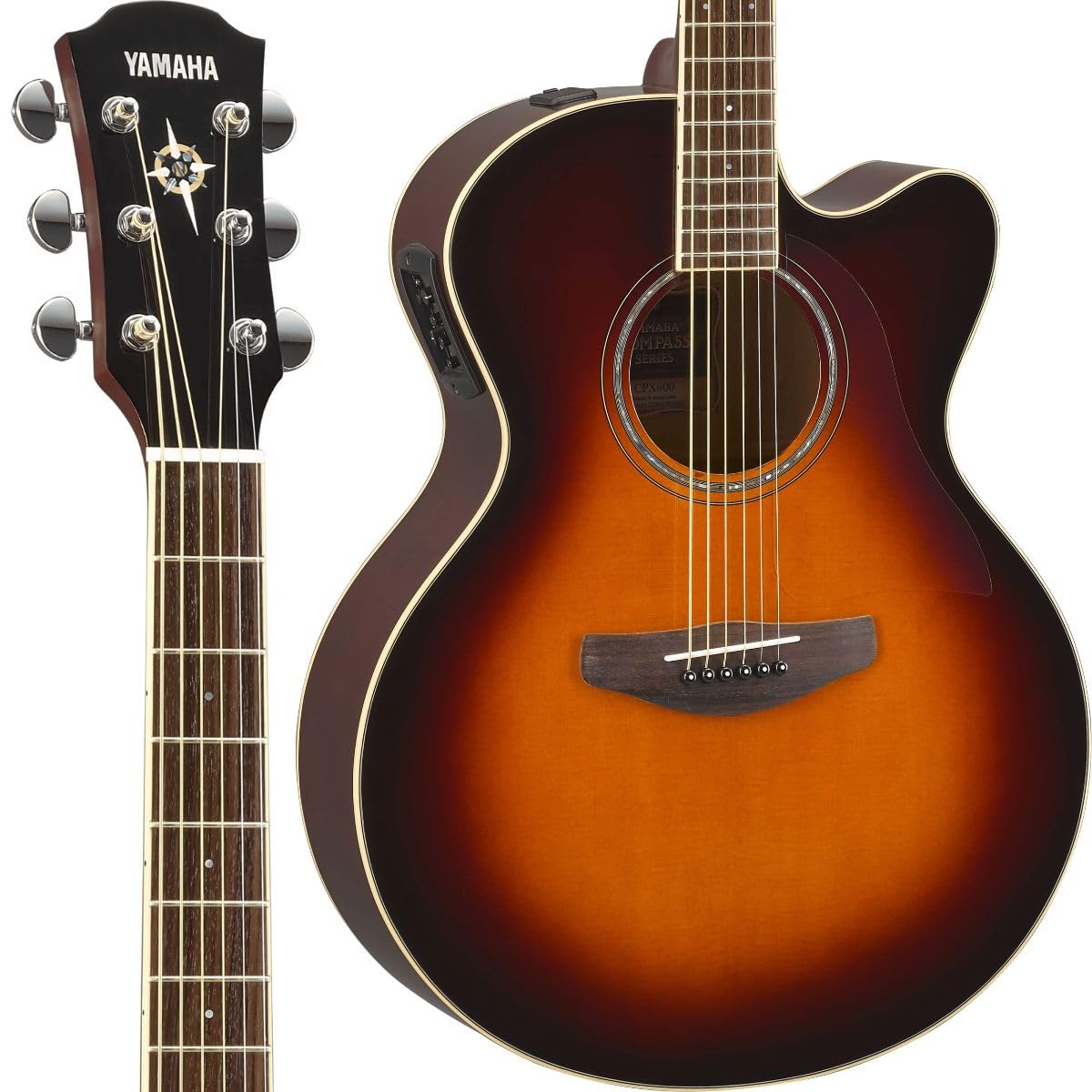 Amazon | ヤマハ YAMAHA エレアコギター CPX600 OVS | エレアコギター