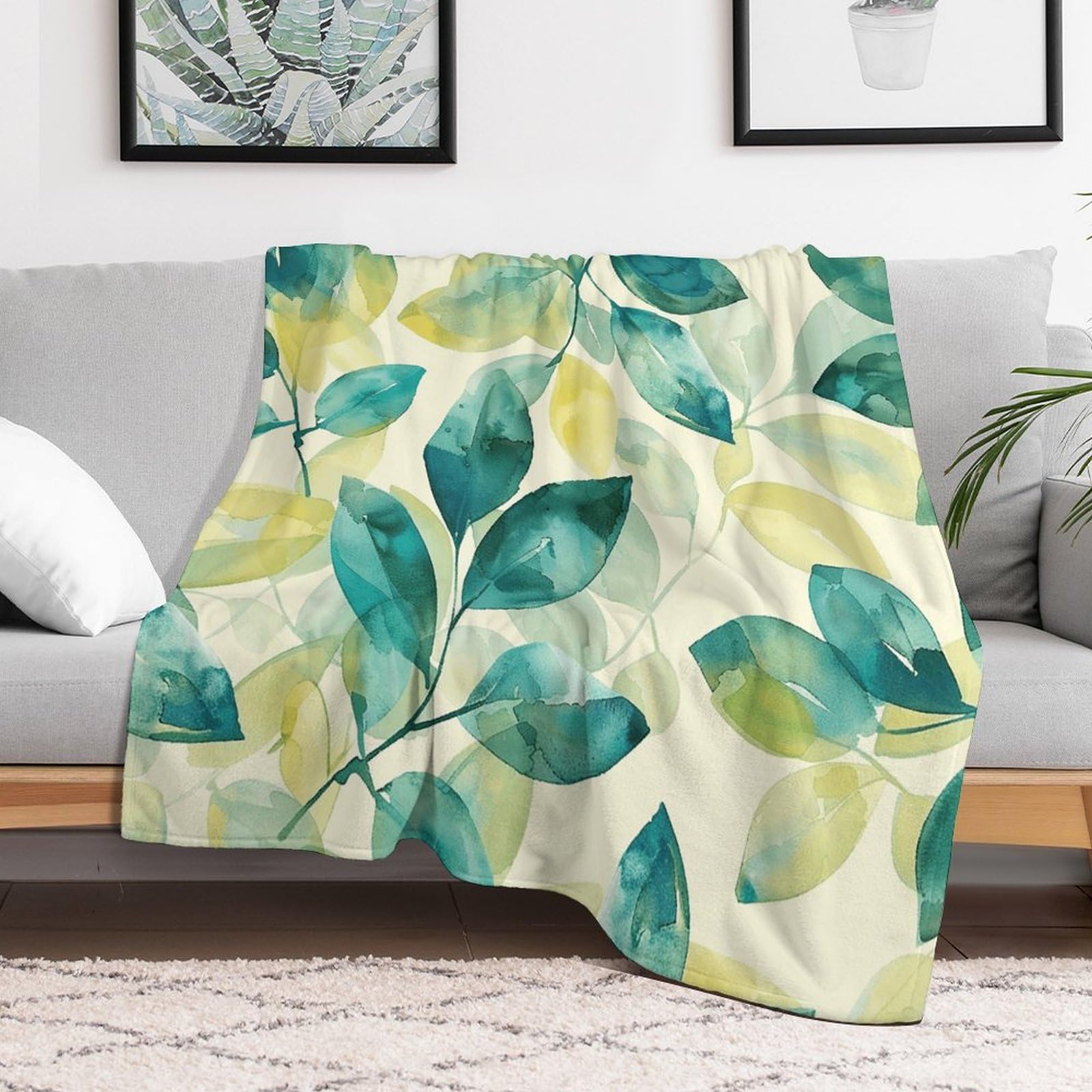 Couverture flanelle ultra douce et chaude toutes saisons lit 178x203