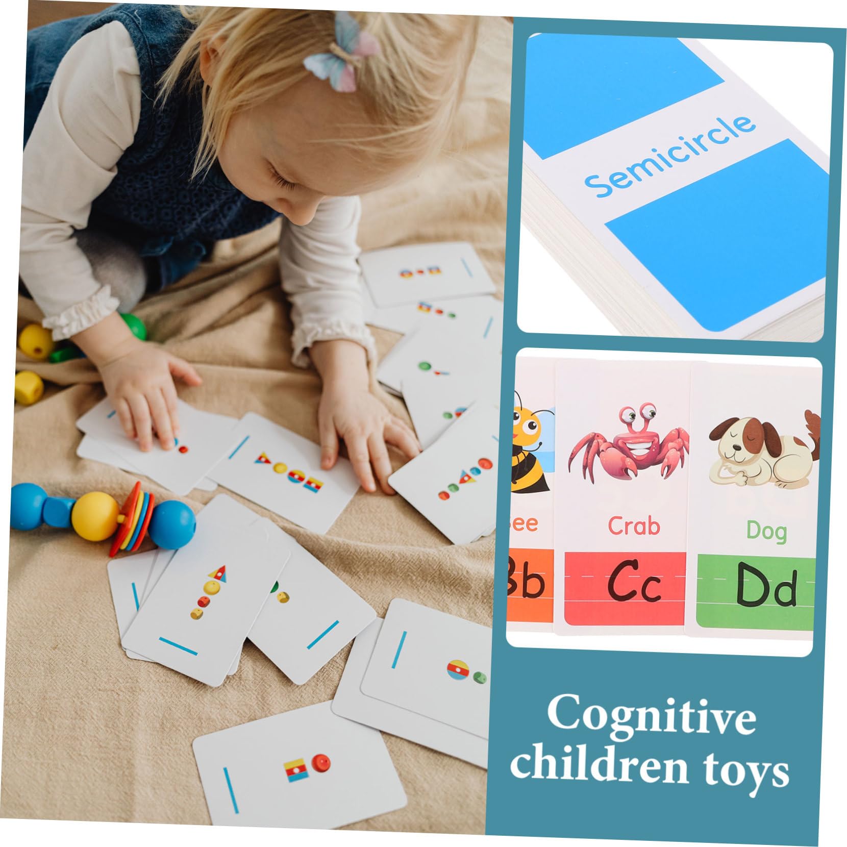 Amazon.co.jp: KOMBIUDA 1 セット 2～4歳の子供が色、数字、形