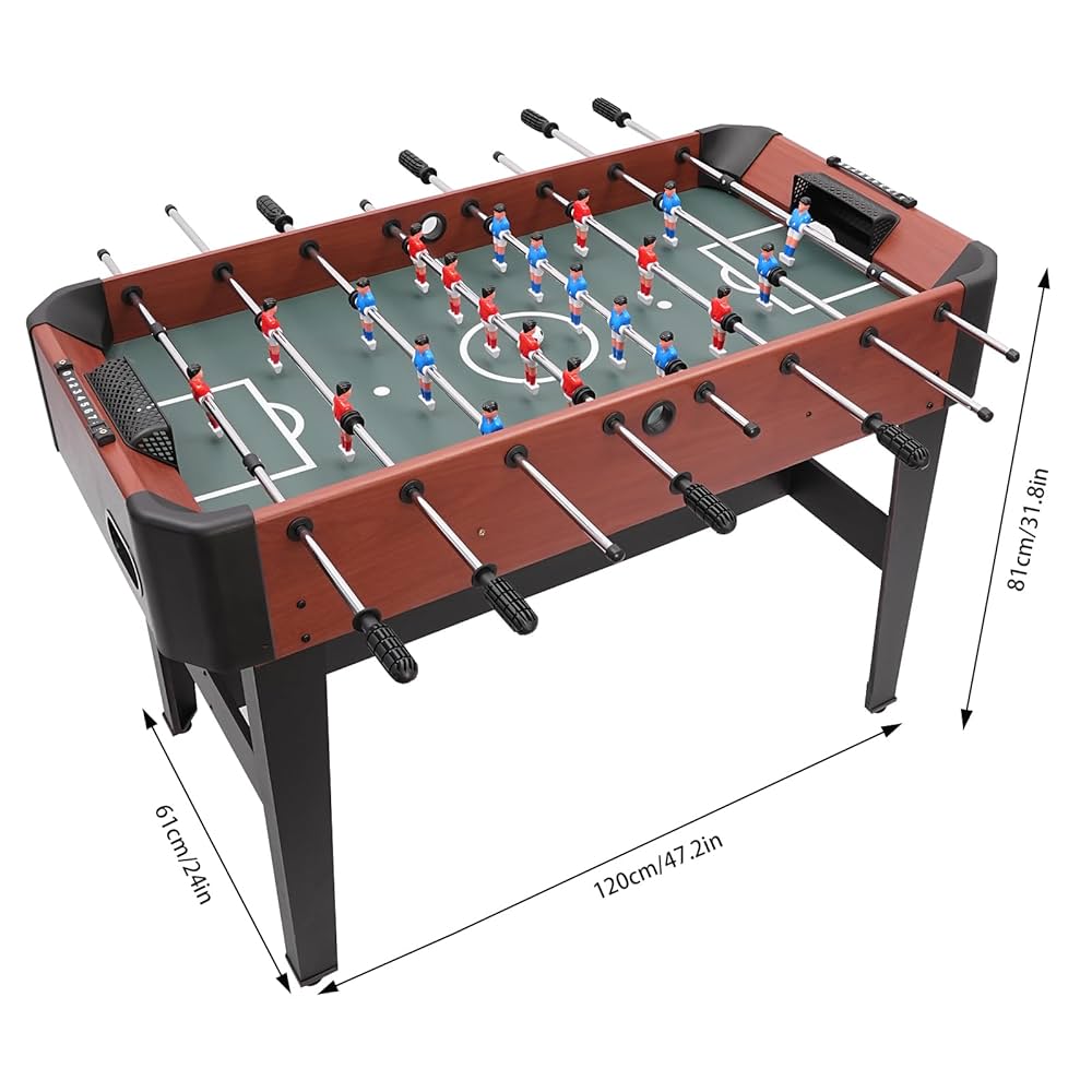 テーブルサッカー Amazon.co.jp: 54インチ フーズボールテーブル サッカーゲーム