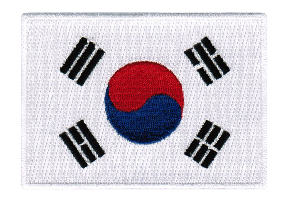 Amazon.com: Cypress Collectibles - South Korea Flag Patch