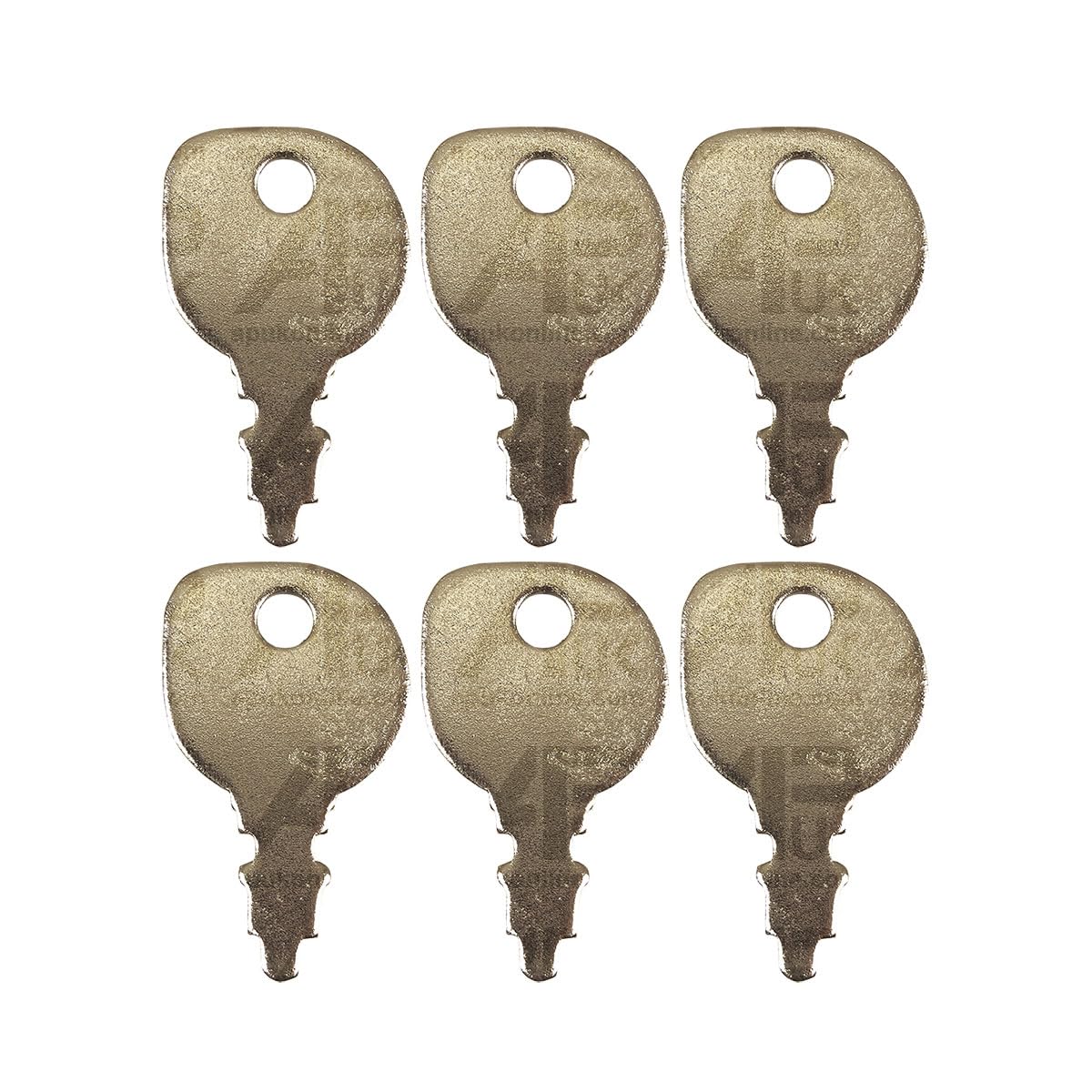 6 Ignition Switch Keys Indak Countax Honda Ride on Lawn Mower Garden Tractor